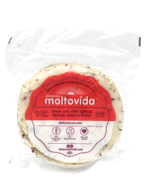 AREPA MULTICEREAL MOLTOVIDA X350GR 5UND