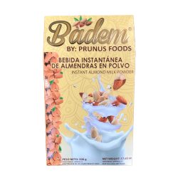 BEBIDA INSTANTANEA DE ALMENDRAS EN POLVO BADEM X 500GR