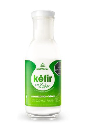 KEFIR CON SABOR MANZANA KIWI 220 ML SAN MARTIN
