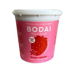 BODAI PLANT BASED BEBIDA DE COCO IMITACION YOGURT FRESA VAINILLA PERSONAL X140G