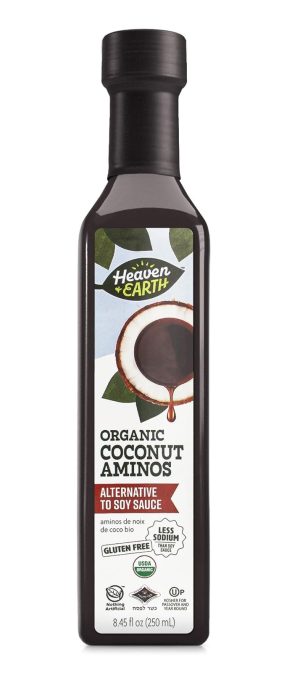 HEAVEN EARTH ORGANIC COCONUT AMINOS X8.45ML X250 ML