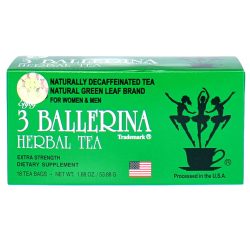 3 BALLERINA 18 TEA BAGS TRADEMARK