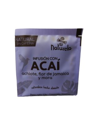 TE INFUSION CON ACAI 1.3 GR 1 PORCION  NATURELA