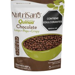 CEREAL QUINUA POP CHOCOLATE 400GR -NUTRISANO