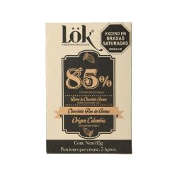 CHOCOLATE LOK 85 CACAO X 85 G