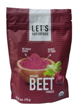 ORGANIC BEET POWDER X170GR LET´S SUPERFOOD