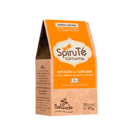 SPIRUTE CURCUMA - NATURELA 30 BOLSAS 45 GR