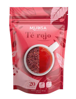 TE ROJO  RED TEA X 20 TRISANAS MUNSA X26GR