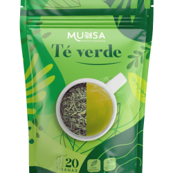 TE VERDE GREEN TEA 20 TISANAS X26GR MUNSA