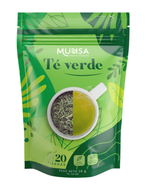 TE VERDE GREEN TEA 20 TISANAS X26GR MUNSA