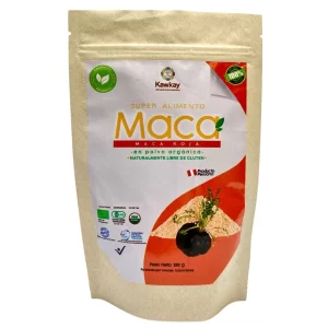 MACA ROJA EN POLVO ORGANICA X250GR KAWKAY