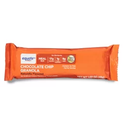 BARRA CHOCOLATE CHIP GRANOLA 48 GR EQUATE