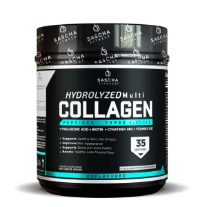 HYDROLYZED COLLAGEN UNFLAVORED X416GR  SASCHA FITNESS