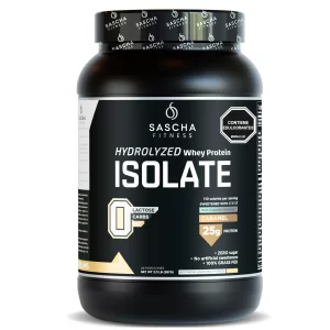 HYDROLYZED WHEY PROTEIN ISOLATE CARAMEL X 25G SASCHA FITNESS