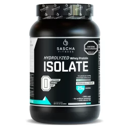 HYDROLYZED WHEY PROTEIN ISOLATE COOKIES & CREAM X2.11LB X986G SASCHA FITNESS