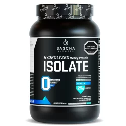 HYDROLYZED WHEY PROTEIN ISOLATE VAINILLA X2.11LB X957GR SASCHA FITNESS