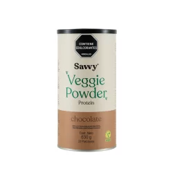 SAVVY VEGGIE POWDER PROTEIN CHOCOLATE X 630 GR