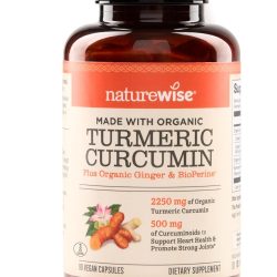 TURMERIC CURCUMIN NATUREWISE X90 VEGAN CAPSULES