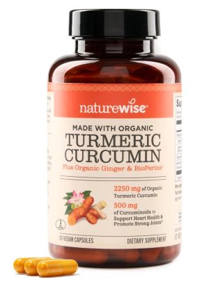 TURMERIC CURCUMIN NATUREWISE X90 VEGAN CAPSULES