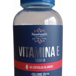 VITAMINA E 1000UI X60 CAP NEW HEALTH COLOMBIA