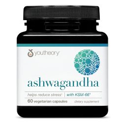 ASHWAGANDHA YOUTHEORY X180 CAPSULES NUTRAWISE