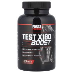 TEST X180 BOOST FORCE FACTOR X120 TABLETS
