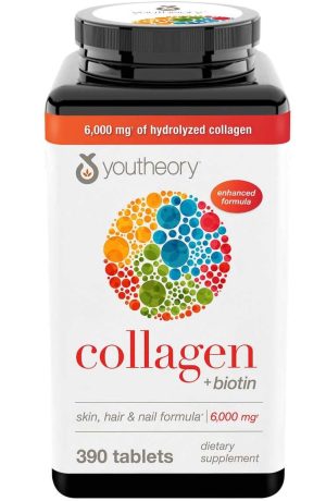 COLLAGEN +BIOTIN X390 TABLETS YOUTHEORY