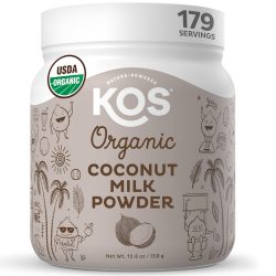 NATURE-POWERED KOS ORGANIC COCONUT MILK POWDER X358GR