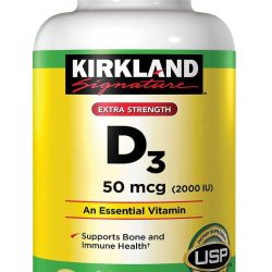 KIRKLAND SIGNATURE EXTRA STRENGTH D3 X50 MCG