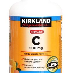 KIRKLAND SIGNATURE CHEWABLE C X 500MG X 500 TABLETS