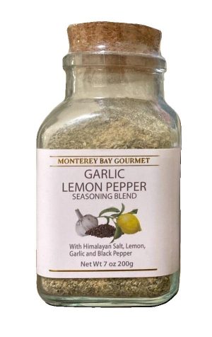 GARLIC LEMON PEPPER 200 GR MONTERREY BAY GOURMET
