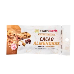 BARRA CACAO YALMENDRAS 30 GR NUTRIMERIT