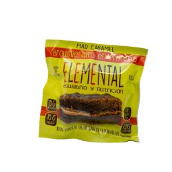 BROWNIE PROTEIN MAD CARAMEL X100 GR ELEMENTAL