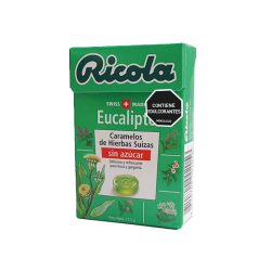 CARAMELOS EUCALIPTO HIERBAS SUIZAS 27 RICOLA