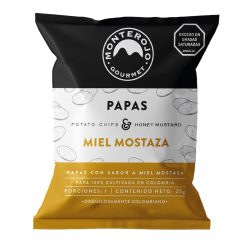PAPAS MIEL MOSTAZA 25GR MONTEROJO