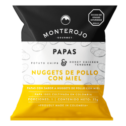 PAPAS NUGGETS POLLOCON MIEL 25GR