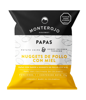 PAPAS NUGGETS POLLOCON MIEL 25GR