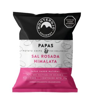 PAPAS SAL ROSADA HIMALAYA - MONTEROJO X25GR