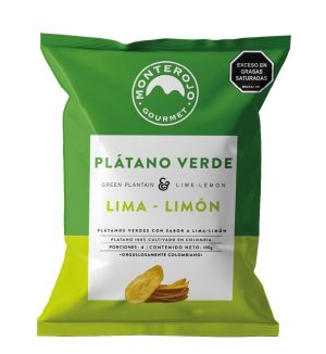 PLATANO VERDE LIMA -LIMON X100GR MONTEROJO
