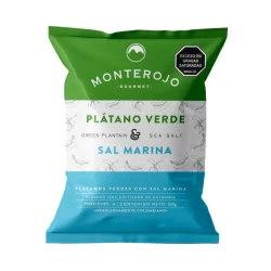 PLATANO VERDE SAL MARINA 100GR -MONTEROJO