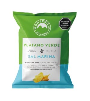 PLATANO VERDE Y SAL MARINA - MONTEROJO X30GR