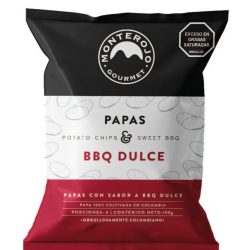PAPAS BBQ DULCE 100 GR-MONTEROJO