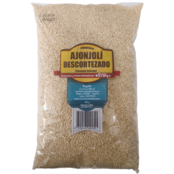 AJONJOLI DESCORTEZADO X 500 GR BIOCAMPO