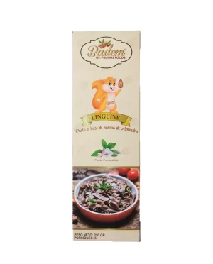 LINGUINE PASTA A BASE DE HARINA DE ALMENDRAS X 250GR BADEM