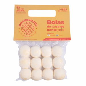 PANDEWAFFLE BOLAS DE MASA DE PANDEYUCA X12UND X420GR