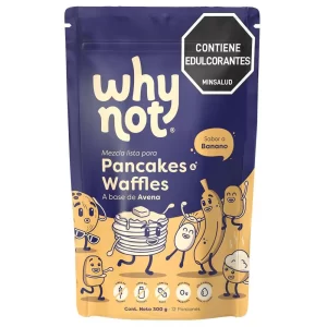 PANCAKES A BASE DE AVENA BANANO  WHY NOT 300G