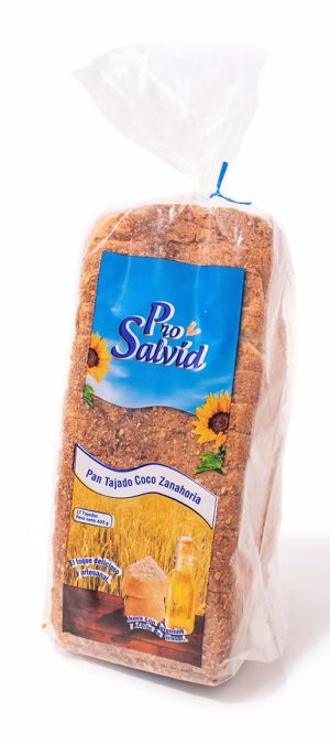 PAN TAJADO COCO ZANAHORIA PROSALVID X600GR
