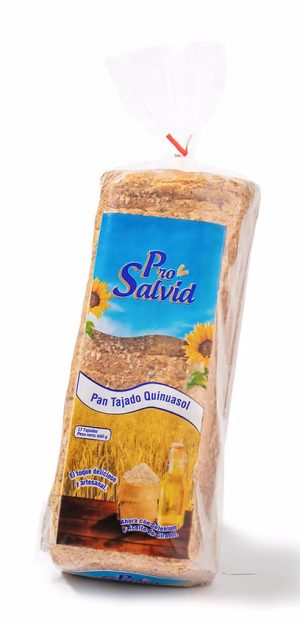 PAN TAJADO QUINUASOL PROSALVID X600GR