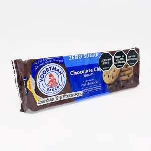 GALLETAS CON CHISPAS DE CHOCOLATE VOORTMAN 227GR