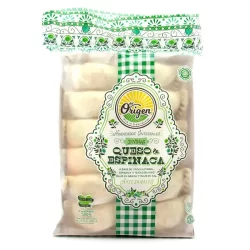HORNEADOS INTEGRALES DIVINAS QUESO Y ESPINACA A BASE DE TRIGO INTEGRAL X580GR X12UND